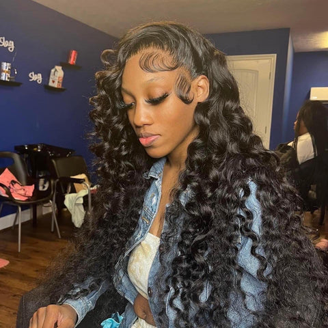 Frontal Curly Wigs ( Ready To Ship Or Pick Up )