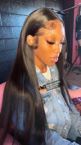 Frontal Straight + Bodywave Wig ( Ready To Ship Or Pick Up )