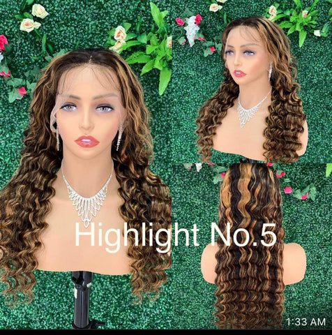 Frontal Highlight Wigs